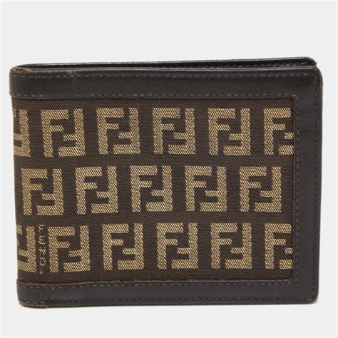 fendi ladies wallets|fendi zucchino wallet.